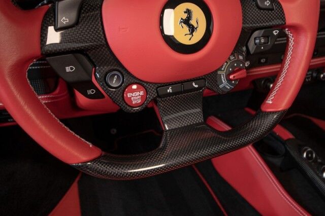 2022 Ferrari F8 Tributo *WHITE ON RED* *$56,548 IN OPTIONS* *ONLY 3700 MILES* San Diego CA