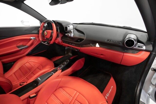 2022 Ferrari F8 Tributo *WHITE ON RED* *$56,548 IN OPTIONS* *ONLY 3700 MILES* San Diego CA