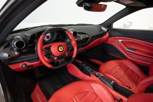 2022 Ferrari F8 Tributo *WHITE ON RED* *$56,548 IN OPTIONS* *ONLY 3700 MILES* San Diego CA