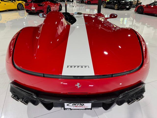 2022 Ferrari Monza SP1 TAILOR MADE BUILD! DELIVERY MILES!! Rosso Corsa paint, racing driver set, carbon galore & MUCH MORE! Fort Lauderdale FL
