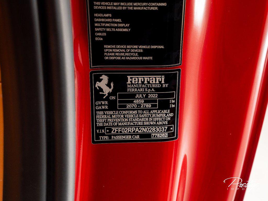 2022 Ferrari Portofino M North Miami Beach FL
