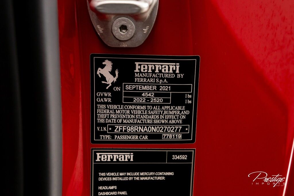 2022 Ferrari Roma North Miami Beach FL