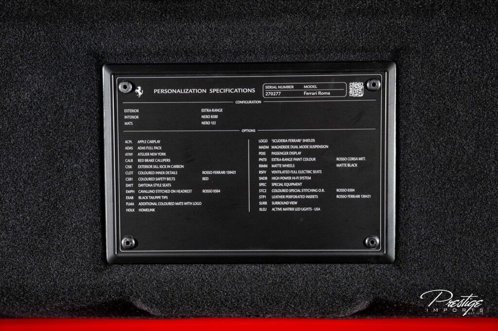 2022 Ferrari Roma North Miami Beach FL