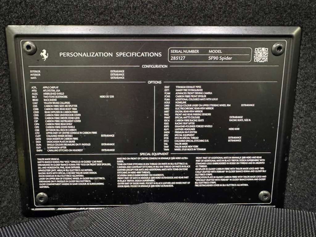2022 Ferrari SF90 Spider Fort Lauderdale FL