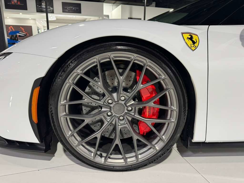 2022 Ferrari SF90 Spider Bianco Cervino paint, Rosso Ferrari interior, JBL Professional audio carbon galore AND MUCH MORE!! Fort Lauderdale FL