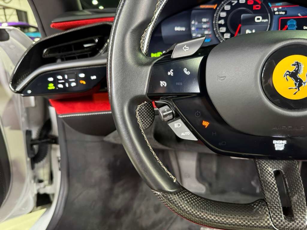 2022 Ferrari SF90 Spider Bianco Cervino paint, Rosso Ferrari interior, JBL Professional audio carbon galore AND MUCH MORE!! Fort Lauderdale FL