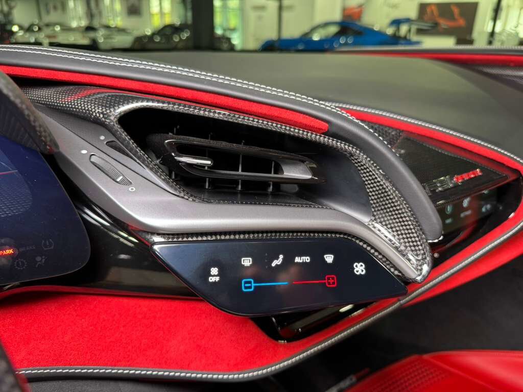 2022 Ferrari SF90 Spider Bianco Cervino paint, Rosso Ferrari interior, JBL Professional audio carbon galore AND MUCH MORE!! Fort Lauderdale FL