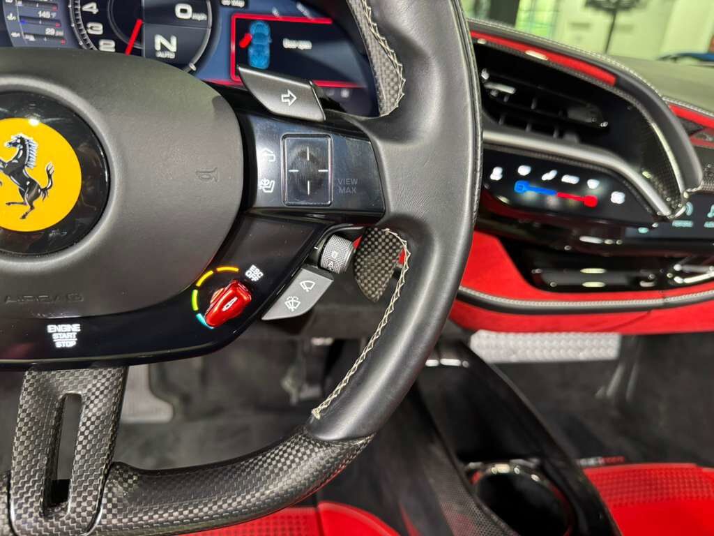 2022 Ferrari SF90 Spider Bianco Cervino paint, Rosso Ferrari interior, JBL Professional audio carbon galore AND MUCH MORE!! Fort Lauderdale FL