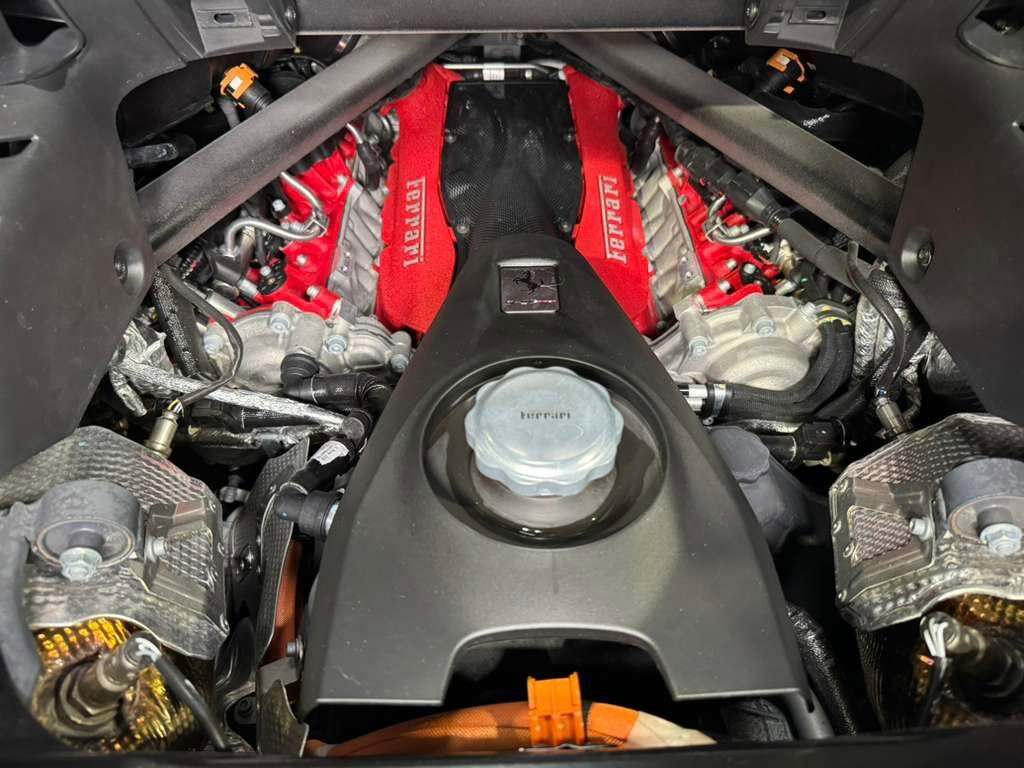 2022 Ferrari SF90 Spider Bianco Cervino paint, Rosso Ferrari interior, JBL Professional audio carbon galore AND MUCH MORE!! Fort Lauderdale FL