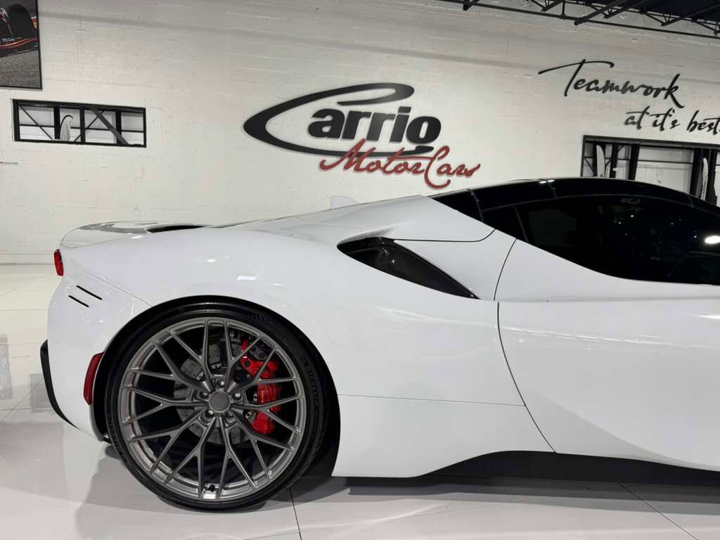 2022 Ferrari SF90 Spider Bianco Cervino paint, Rosso Ferrari interior, JBL Professional audio carbon galore AND MUCH MORE!! Fort Lauderdale FL