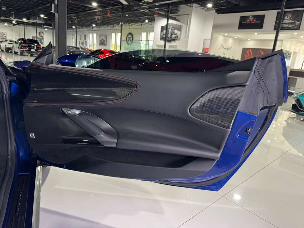 2022 Ferrari SF90 Spider Blu Elettrico paint,painted livrea,carbon racing seats,JBL audio,Apple CarPlay,carbon galore & MORE! Fort Lauderdale FL