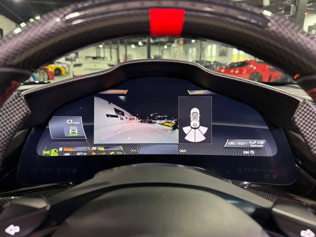 2022 Ferrari SF90 Spider Blu Elettrico paint,painted livrea,carbon racing seats,JBL audio,Apple CarPlay,carbon galore & MORE! Fort Lauderdale FL