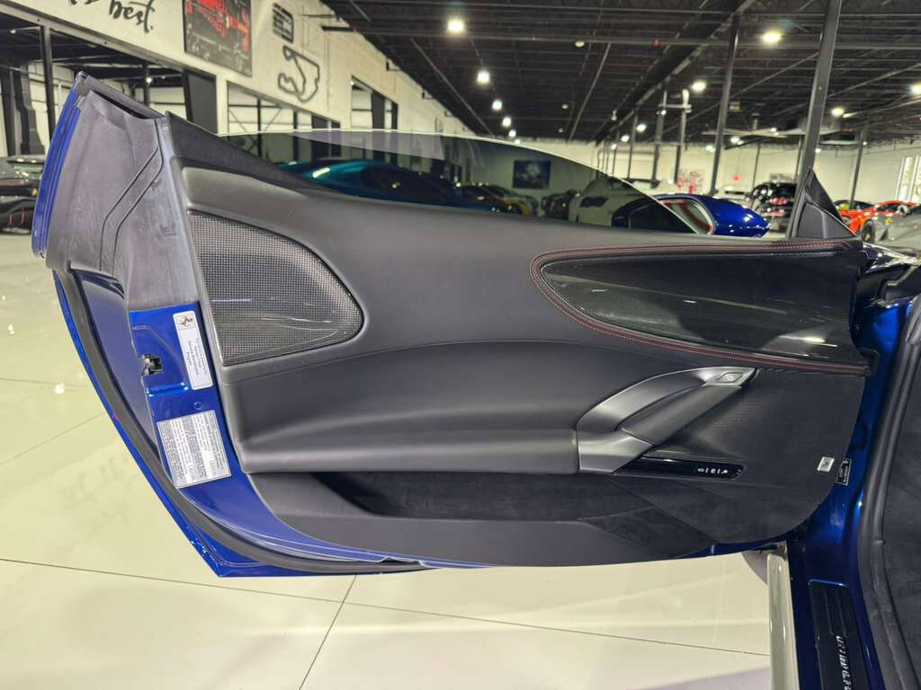 2022 Ferrari SF90 Spider Blu Elettrico paint,painted livrea,carbon racing seats,JBL audio,Apple CarPlay,carbon galore & MORE! Fort Lauderdale FL