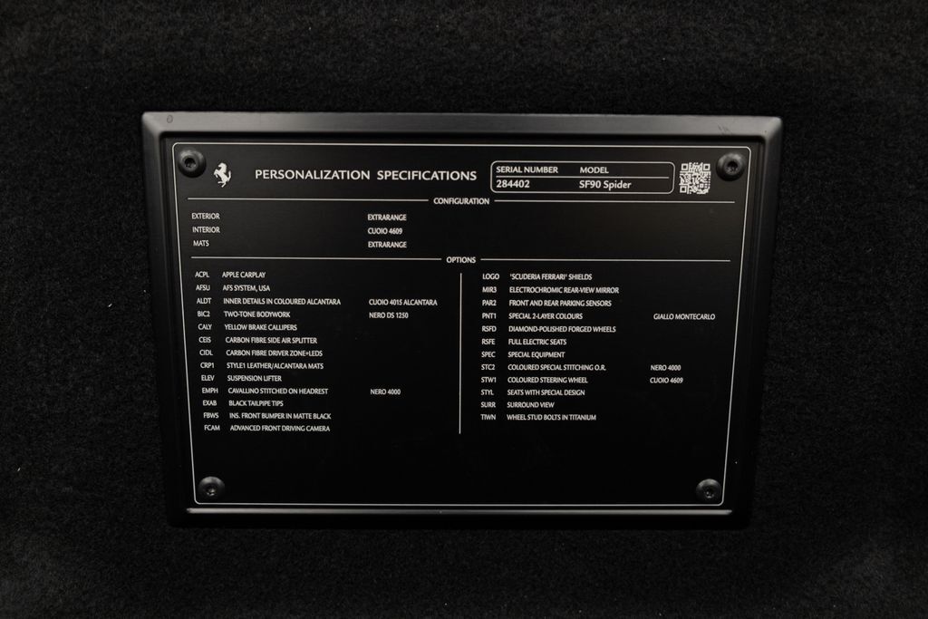 2022 Ferrari SF90 Spider MANSORY Miami FL