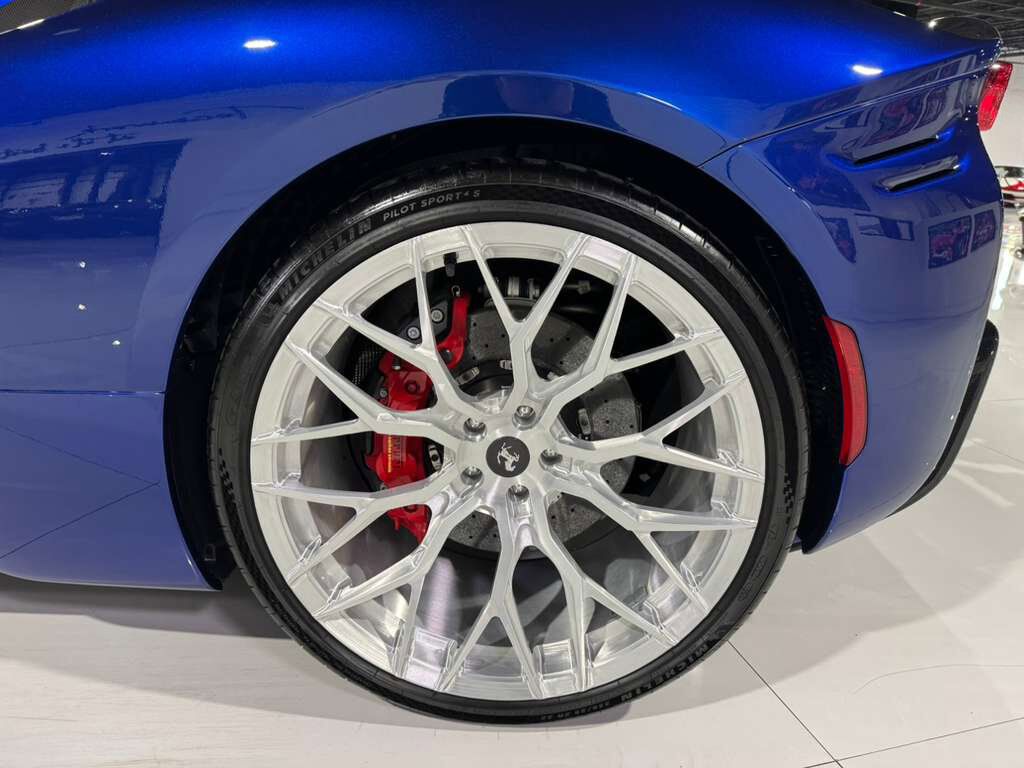 2022 Ferrari SF90 Spider MASSIVE $826,928 STICKER!! Blu Elettrico paint,carbon racing seats,JBL audio,carbon galore & MORE! Fort Lauderdale FL