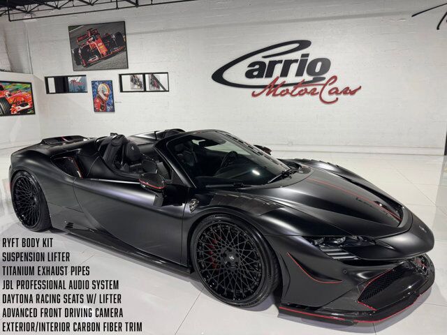 2022 Ferrari SF90 Spider RYFT BODY KIT! Daytona racing seats, JBL audio, suspension lifter, titanium exhaust AND MUCH MORE!! Fort Lauderdale FL