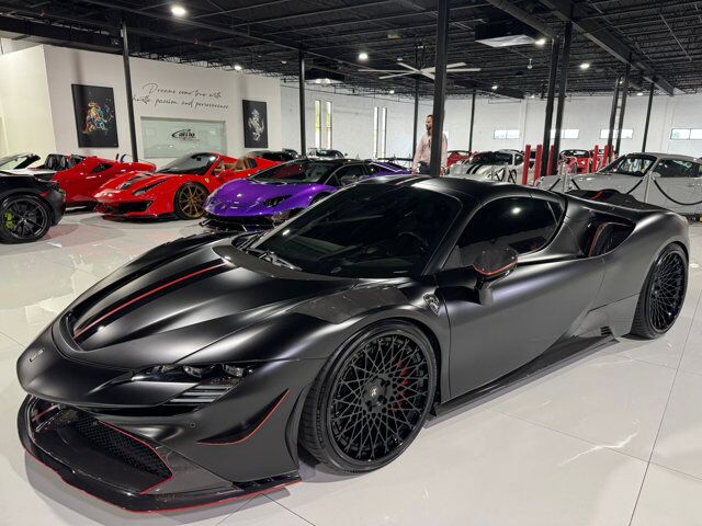 2022 Ferrari SF90 Spider RYFT BODY KIT! Daytona racing seats, JBL audio, suspension lifter, titanium exhaust AND MUCH MORE!! Fort Lauderdale FL