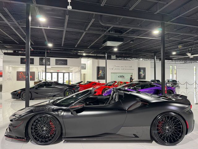 2022 Ferrari SF90 Spider RYFT BODY KIT! Daytona racing seats, JBL audio, suspension lifter, titanium exhaust AND MUCH MORE!! Fort Lauderdale FL