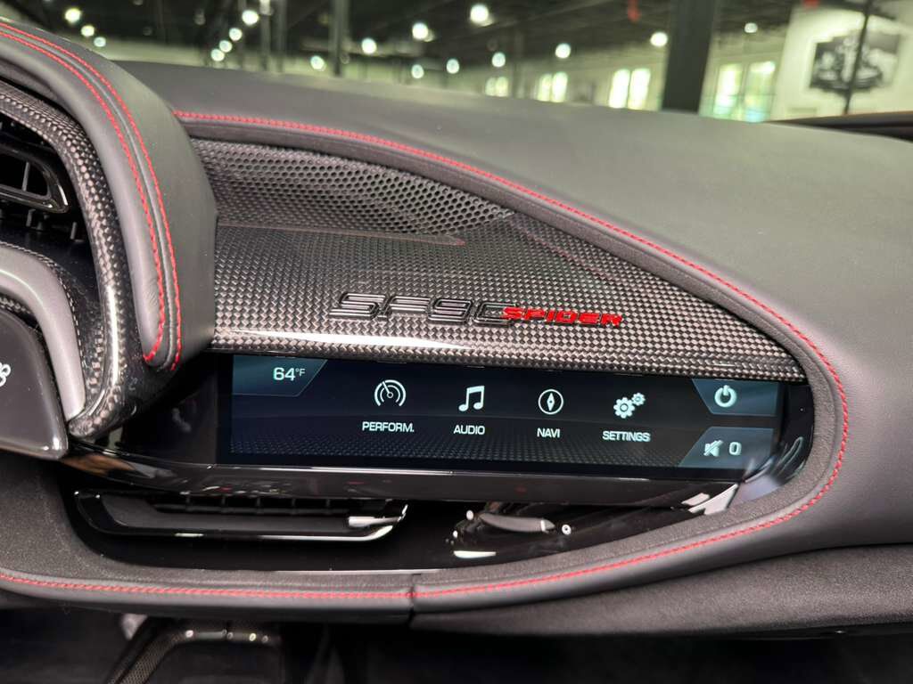 2022 Ferrari SF90 Spider Rosso Corsa paint, two-tone bodywork, carbon racing seats, forged wheels, carbon galore & MUCH MORE! Fort Lauderdale FL