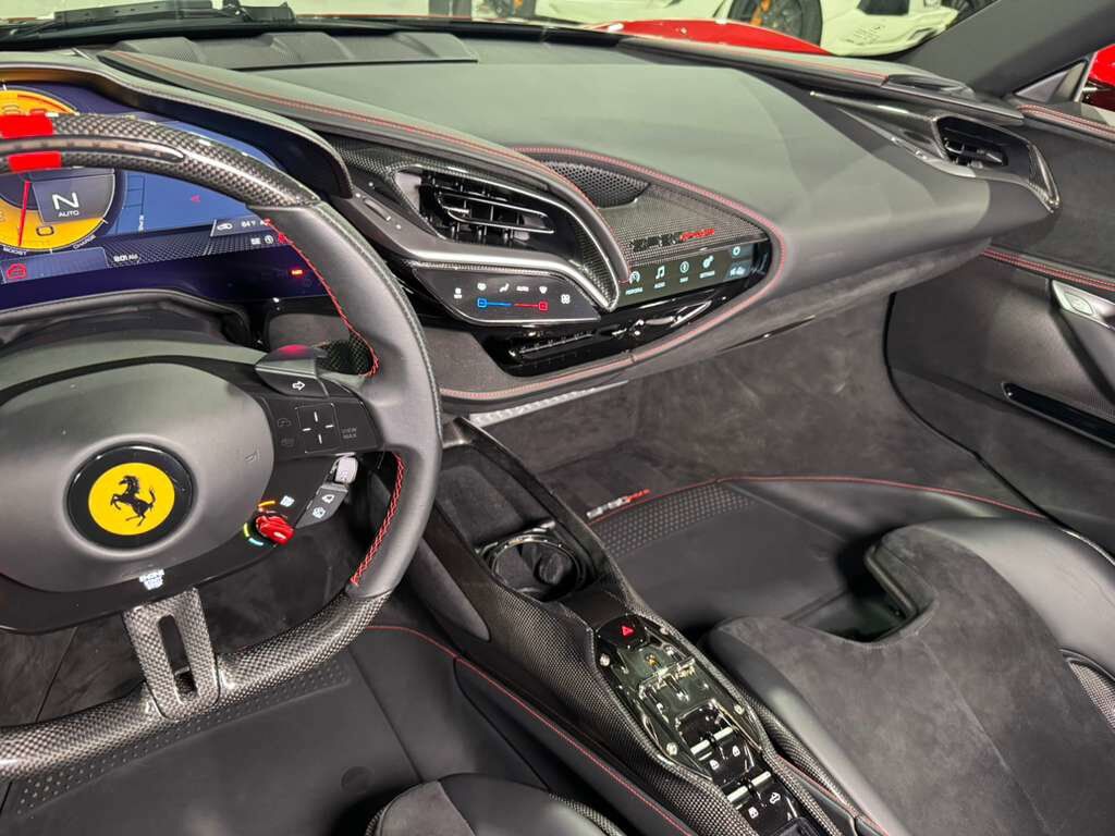 2022 Ferrari SF90 Spider Rosso Corsa paint, two-tone bodywork, carbon racing seats, forged wheels, carbon galore & MUCH MORE! Fort Lauderdale FL