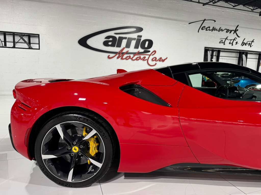 2022 Ferrari SF90 Spider Rosso Corsa paint, two-tone bodywork, carbon racing seats, forged wheels, carbon galore & MUCH MORE! Fort Lauderdale FL