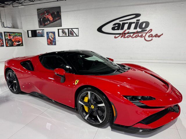 2022 Ferrari SF90 Spider Rosso Corsa paint, two-tone bodywork, racing seats w/ lifter, forged wheels,carbon galore AND MORE!! Fort Lauderdale FL