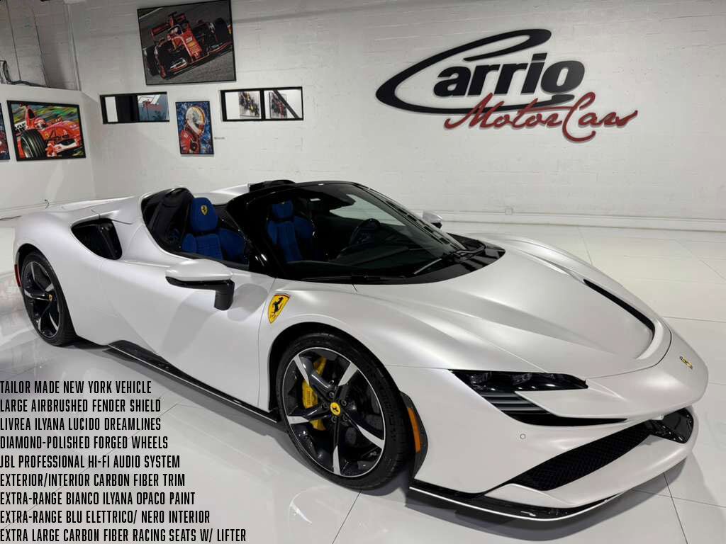 2022 Ferrari SF90 Spider TAILOR MADE NEW YORK BUILD! $830k window sticker! 1 of 1 TOO MANY OPTIONS TO LIST!!! Fort Lauderdale FL