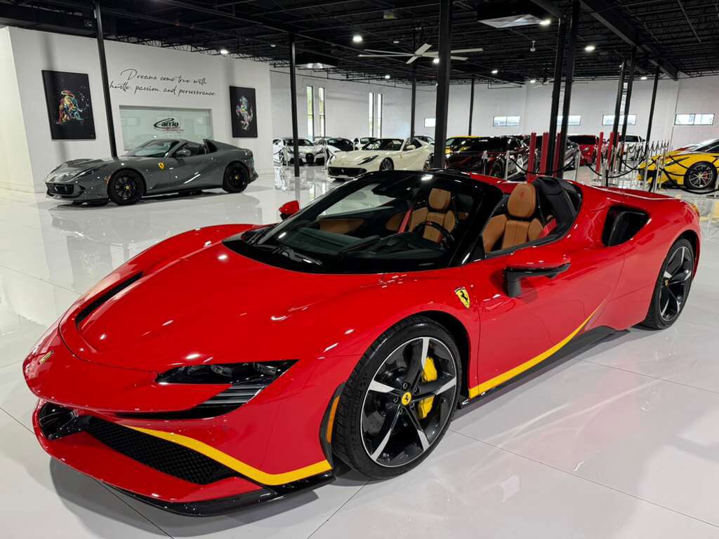 2022 Ferrari SF90 Spider TAILOR MADE NEW YORK BUILD! Charles Leclerc and Carlos Sainz signatures! 1 OF 1! TONS OF OPTIONS!! Fort Lauderdale FL