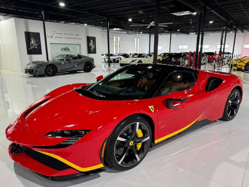2022 Ferrari SF90 Spider TAILOR MADE NEW YORK BUILD! Charles Leclerc and Carlos Sainz signatures! 1 OF 1! TONS OF OPTIONS!! Fort Lauderdale FL