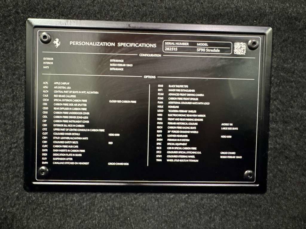 2022 Ferrari SF90 Stradale Fort Lauderdale FL