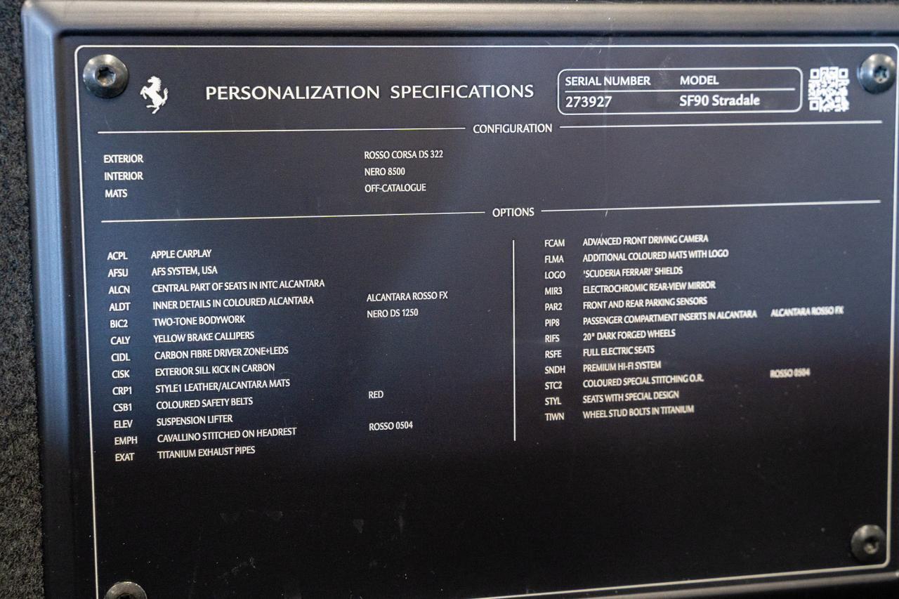 2022 Ferrari SF90 Stradale San Clemente CA