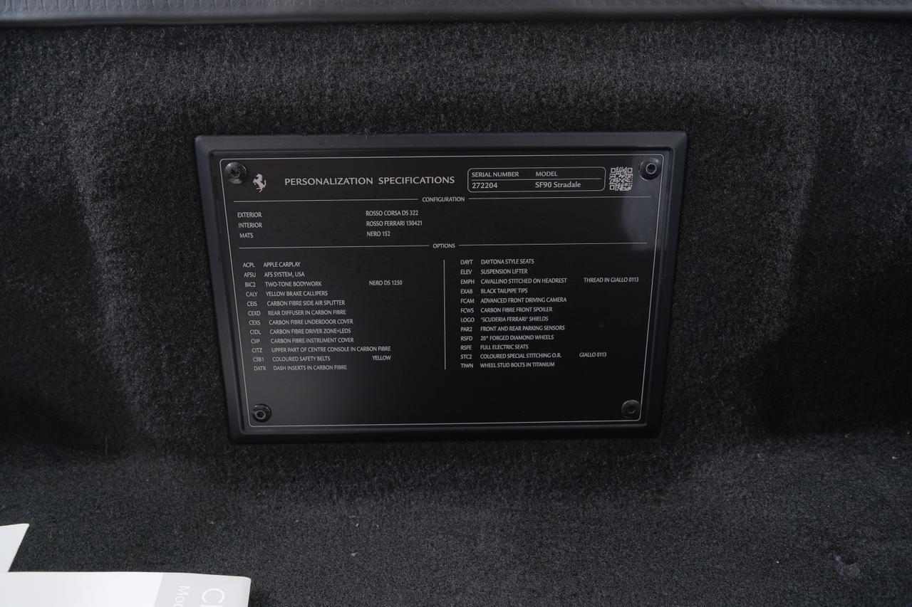 2022 Ferrari SF90 Stradale Base Miami FL