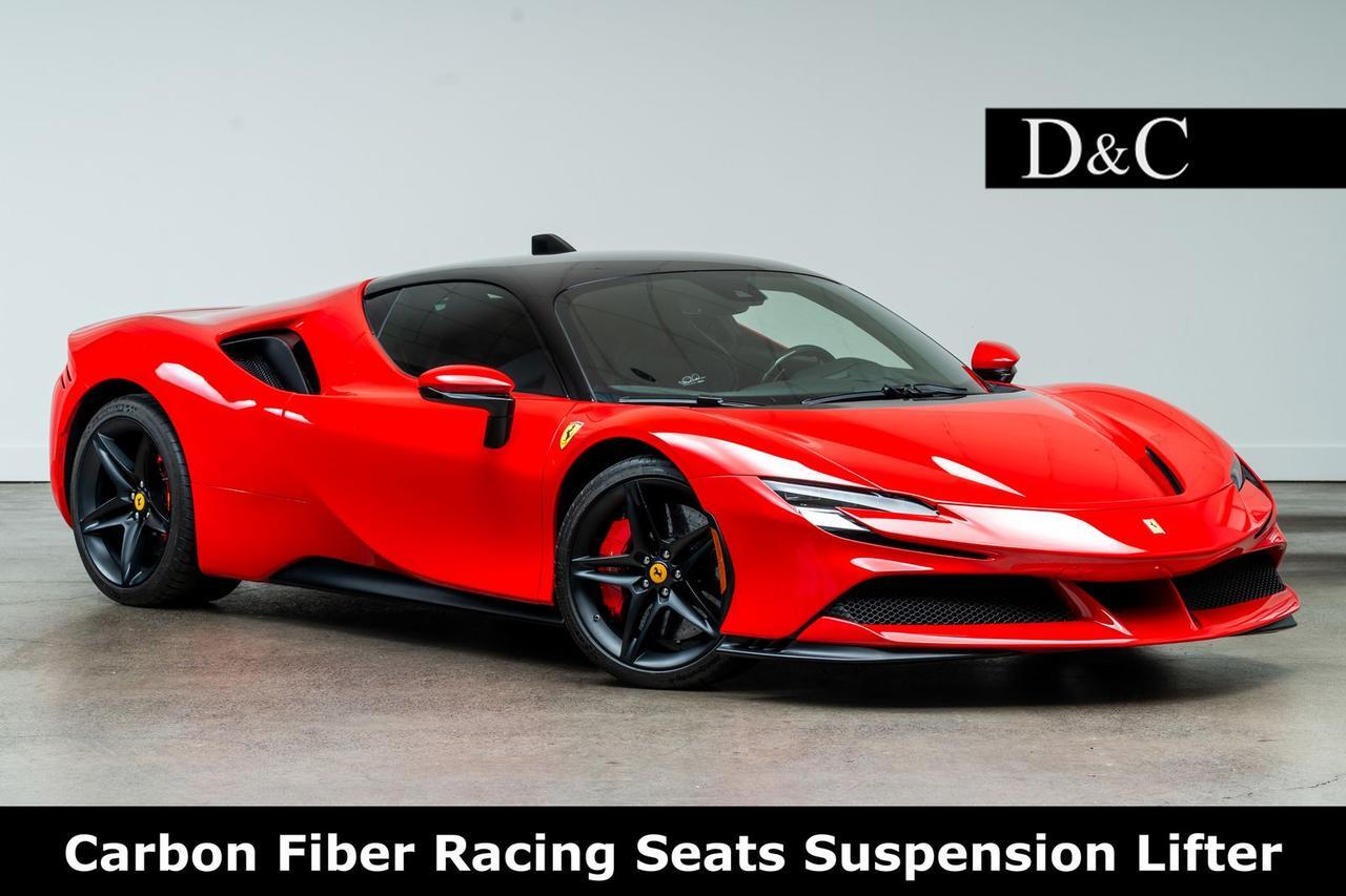 2022 Ferrari SF90 Stradale Carbon Fiber Racing Seats Suspension Lifter