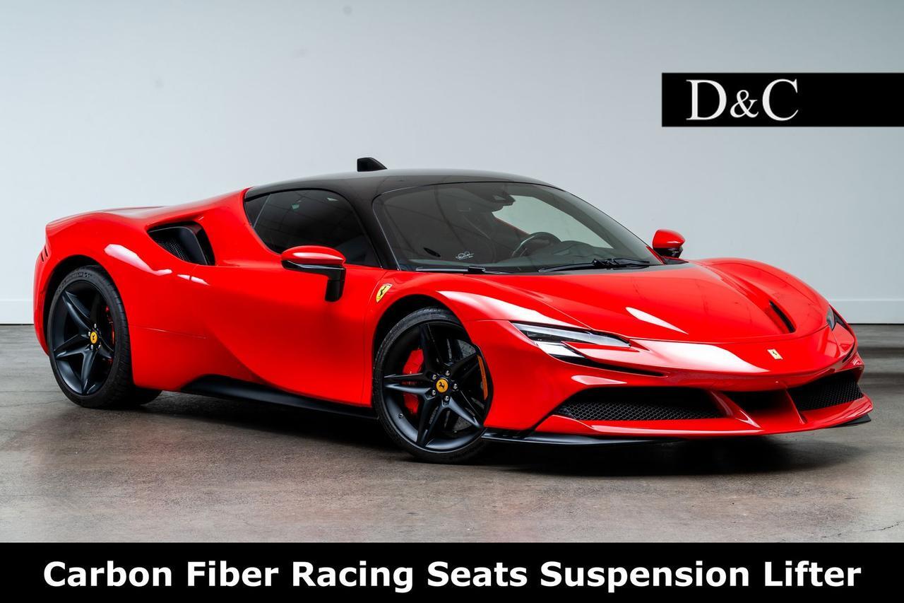 2022 Ferrari SF90 Stradale Carbon Fiber Racing Seats Suspension Lifter