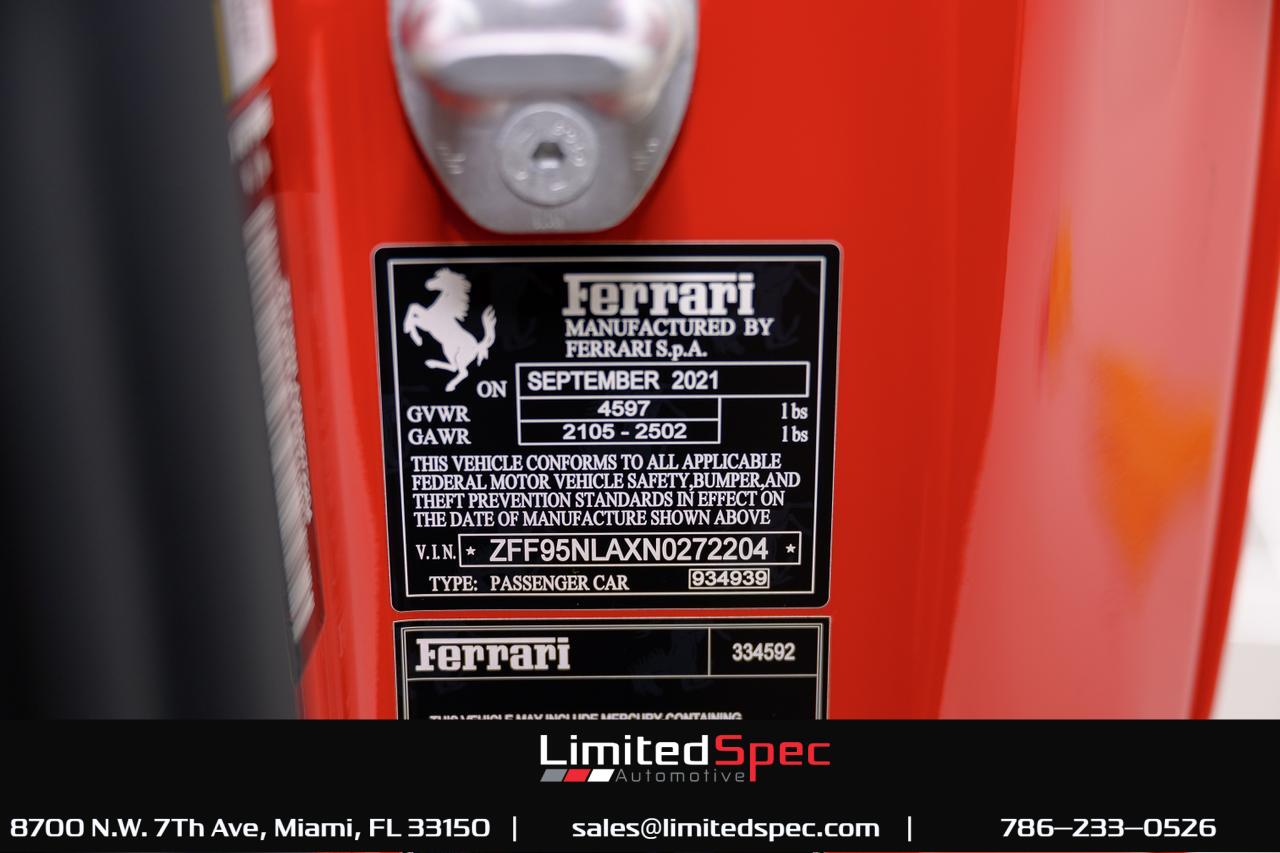 2022 Ferrari SF90 Stradale Coupe 2D Miami FL