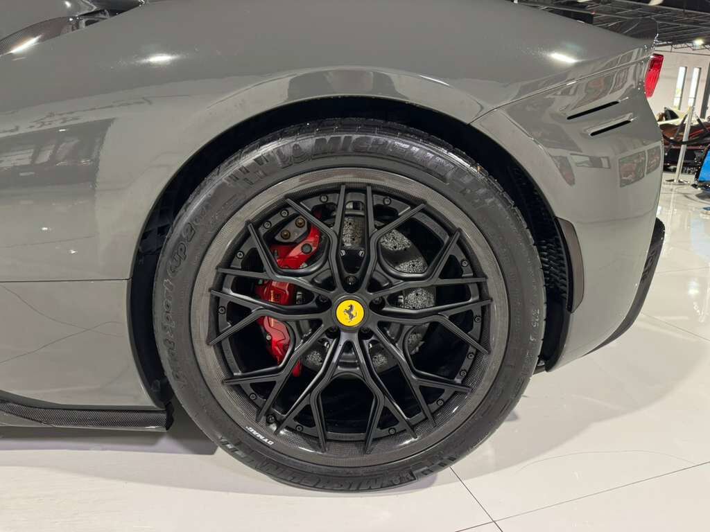2022 Ferrari SF90 Stradale Grigio Scuro paint, Rosso Ferrari interior, front driving camera, carbon racing seats AND MUCH MORE! Fort Lauderdale FL