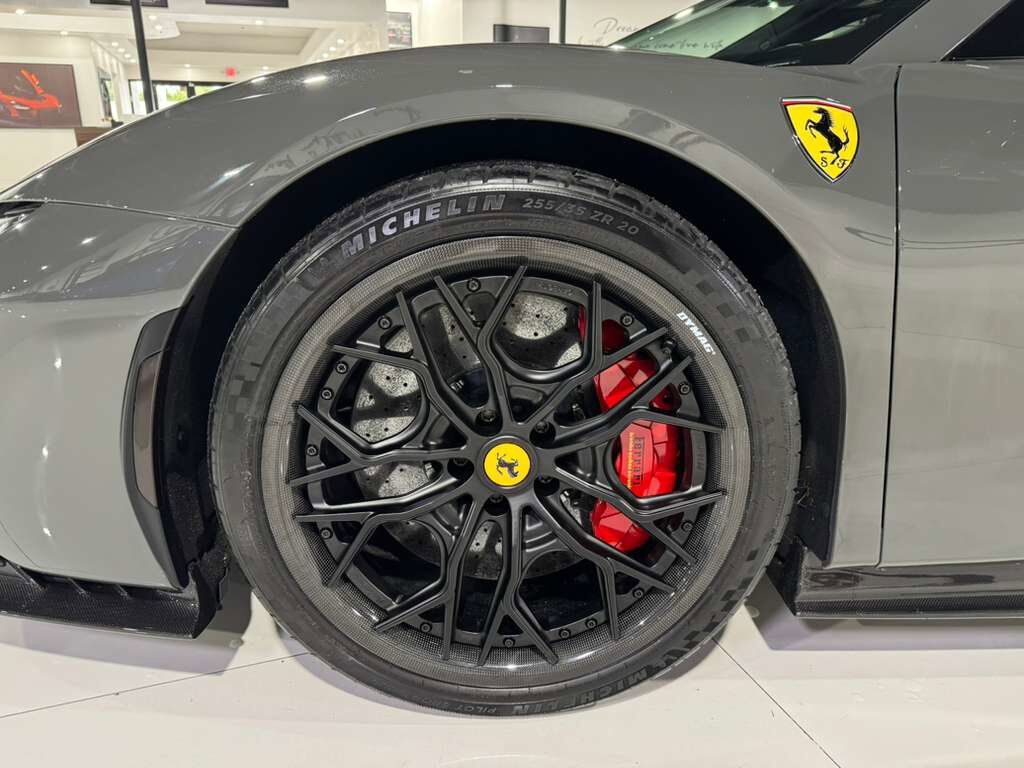 2022 Ferrari SF90 Stradale Grigio Scuro paint, Rosso Ferrari interior, front driving camera, carbon racing seats AND MUCH MORE! Fort Lauderdale FL