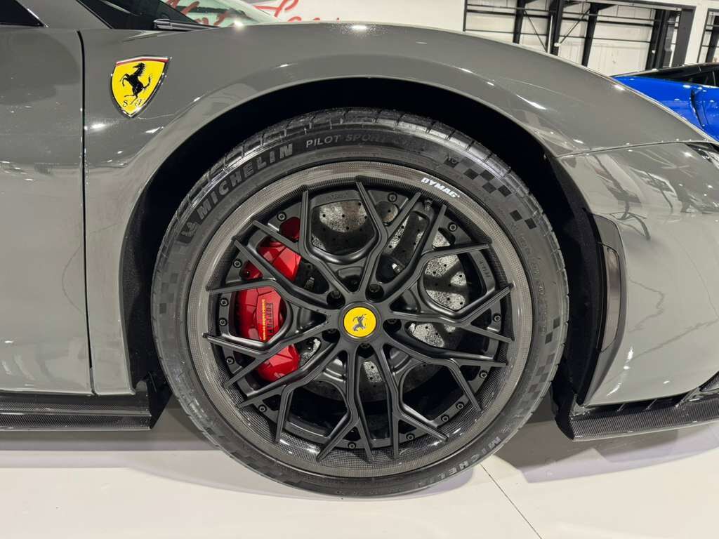 2022 Ferrari SF90 Stradale Grigio Scuro paint, Rosso Ferrari interior, front driving camera, carbon racing seats AND MUCH MORE! Fort Lauderdale FL