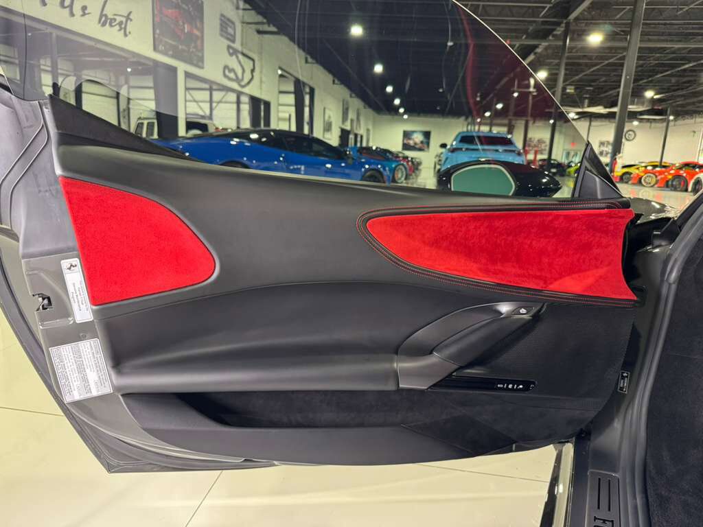 2022 Ferrari SF90 Stradale Grigio Scuro paint, Rosso Ferrari interior, front driving camera, carbon racing seats AND MUCH MORE! Fort Lauderdale FL