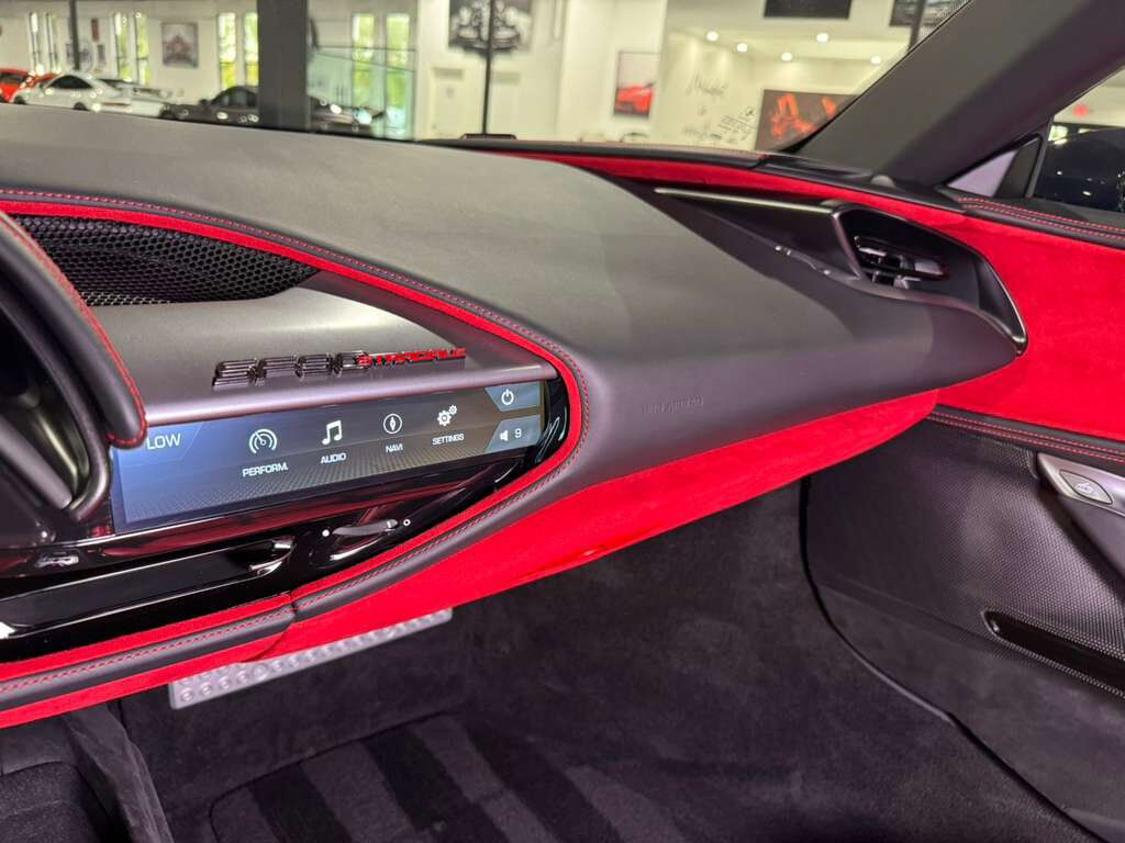 2022 Ferrari SF90 Stradale Grigio Scuro paint, Rosso Ferrari interior, front driving camera, carbon racing seats AND MUCH MORE! Fort Lauderdale FL