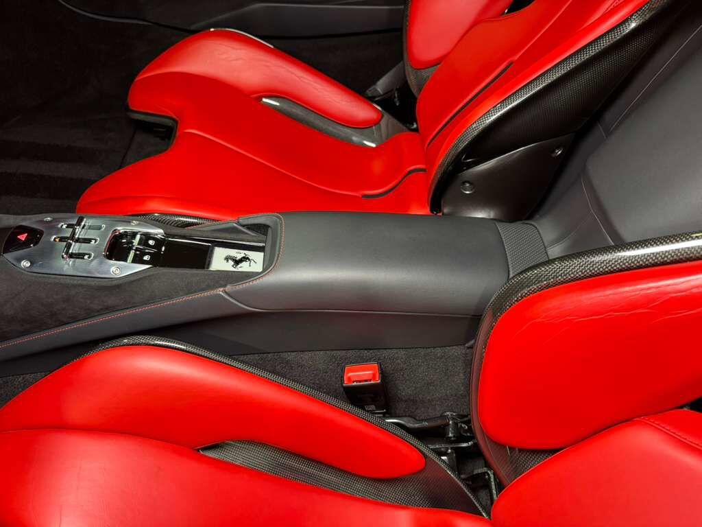 2022 Ferrari SF90 Stradale Grigio Scuro paint, Rosso Ferrari interior, front driving camera, carbon racing seats AND MUCH MORE! Fort Lauderdale FL