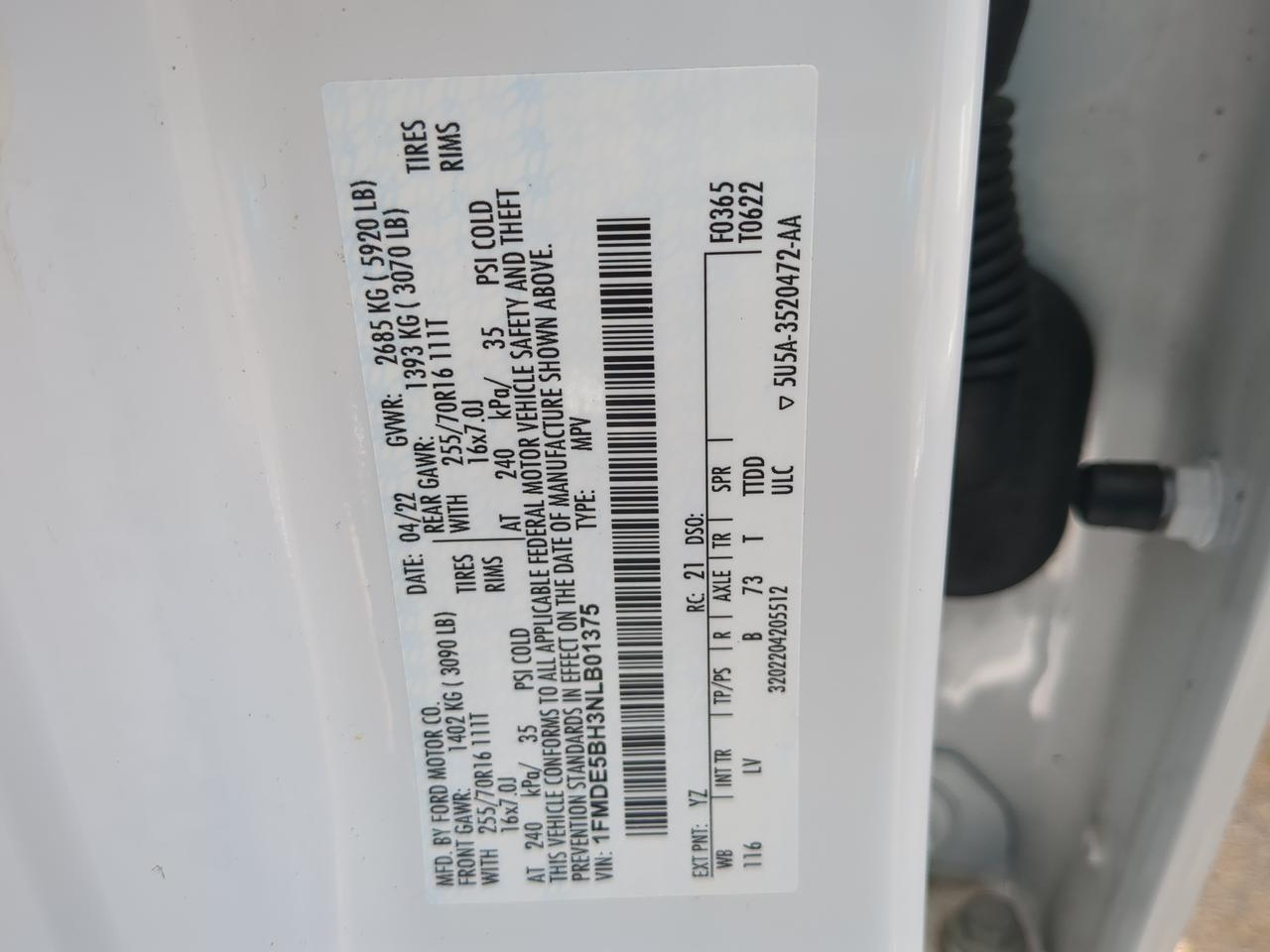 2022 Ford Bronco Winder GA