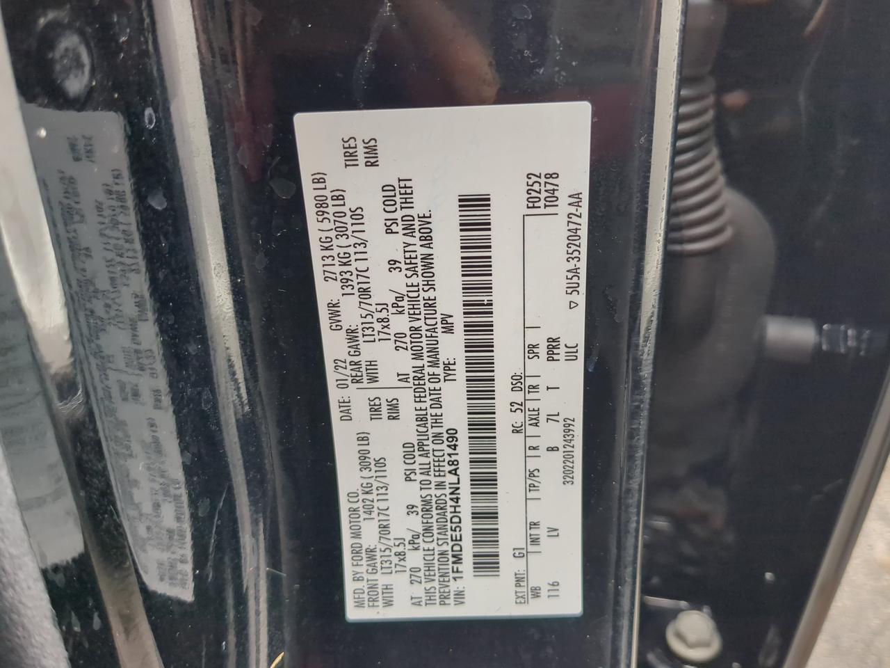 2022 Ford Bronco Winder GA