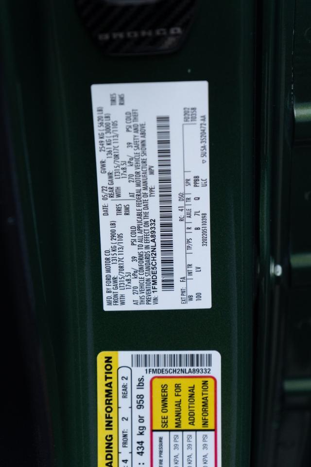 2022 Ford Bronco Badlands Advanced Manual Yonkers NY