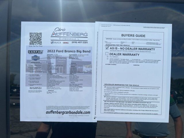 2022 Ford Bronco Base Carbondale IL
