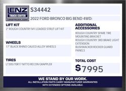 2022 Ford Bronco Big Bend 4WD Fond du Lac WI