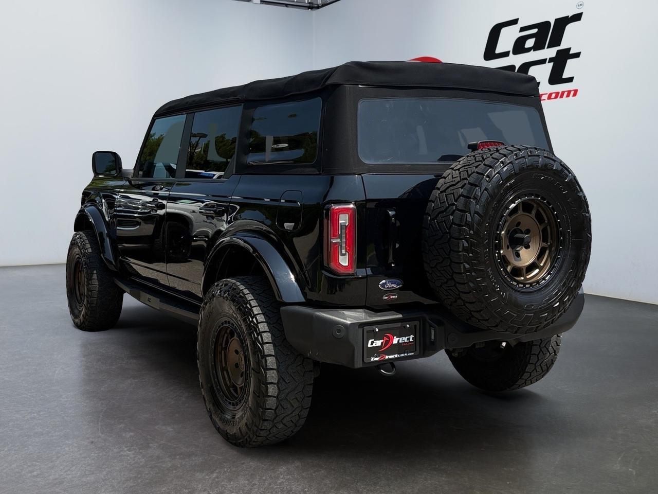 2022 Ford Bronco Outer Banks, LIFTED, RUNNING BOARDS, TOW PACKAGE, 360 BACKUP CAMERA, REMOTE START, SOFT TOP, AUTO START/STOP, NAVIGATION, HEATED STEERING WHEEL & SEATS, ONLY 32K MILES, CLEAN CARFAX, RIDE ON THE WILD SIDE!