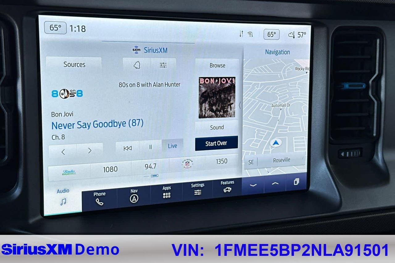 2022 Ford Bronco Outer Banks Roseville CA