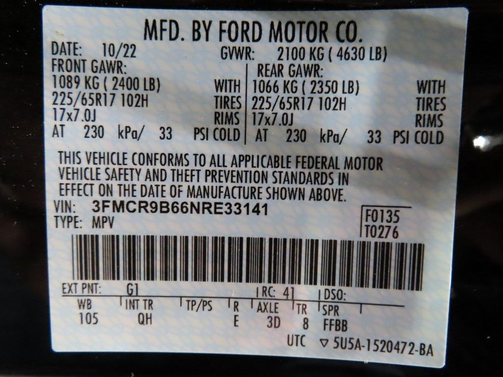 2022 Ford Bronco Sport Big Bend 4WD Fond du Lac WI