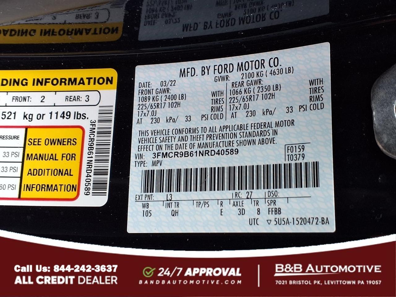 2022 Ford Bronco Sport Big Bend Levittown PA